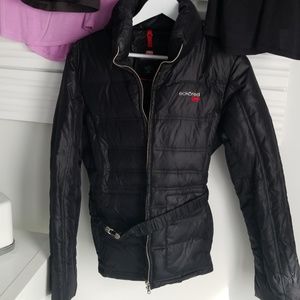 Puffer coat black L